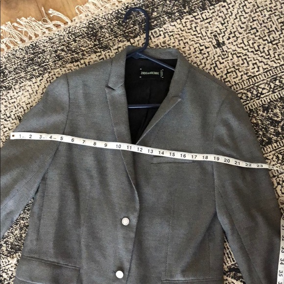 NWOT Zadig & Voltaire Embellished Sleeve Blazer - Picture 4 of 8
